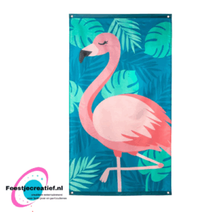 Vlag flamingo Hawaii, 90x150cm