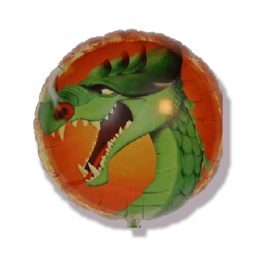 Folie Ballonnen 12 folieballon draak 8714572223485 1