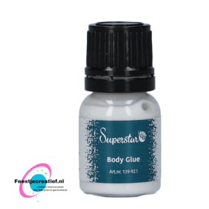 Superstar Body Glue huidlijm voor glitter-tattoo's, 9ml