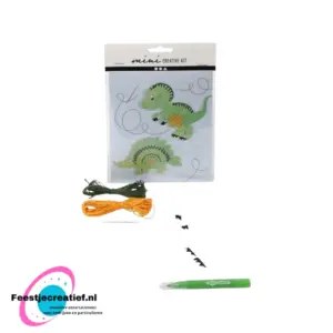 Mini creative kit dinosaurus