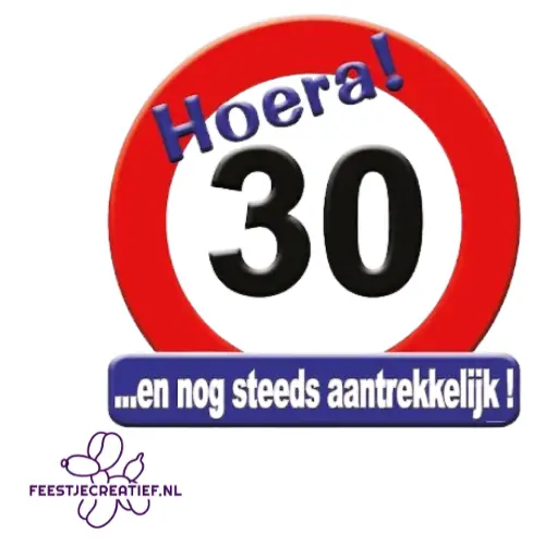 Deurbord/verkeersbord 35 jaar 1 Deurbord/verkeersbord 35 jaar