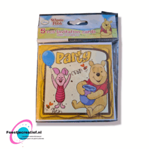 Uitnodigingen Winnie the Pooh