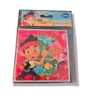 Uitnodiging Jake and the Neverland Pirates