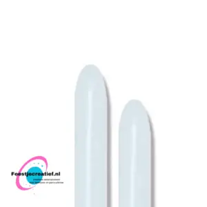260s  White  sempertex modeleerballon 50 stuks