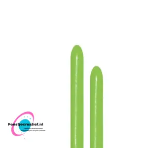 260  Lime Green  sempertex  50 Stuks - modeleerballon