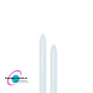 Modelleerballon Sempertex 160S Fashion Solid White