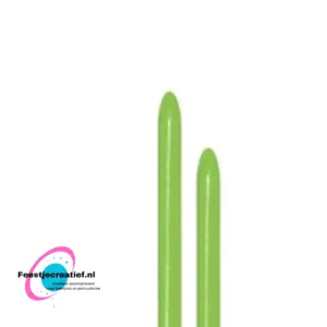Modelleerballon Sempertex 160 Lime Green - 50 stuks