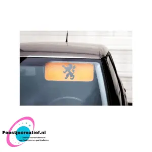 Zonneklepvlag Nederland oranje