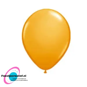 Latex ballonnen oranje, 22cm - 25 stuks