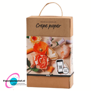 Bloemen maken van crepepapier