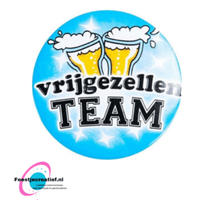 Button klein "Vrijgezellenteam"