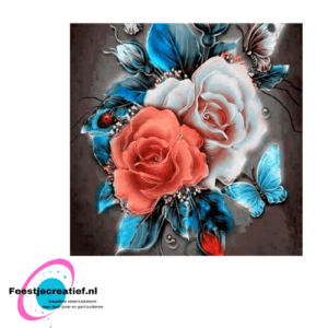 Diamond Painting Set Roses Mona Lisa