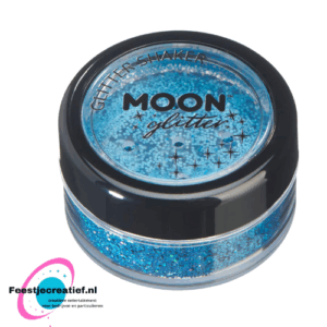 Huid  Holographic Glitter Shaker Blauw