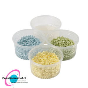 Pearl Clay, 3x25 gr, lichtblauw, lichtgroen, lichtgeel