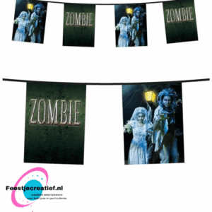 Vlaggenlijn/slinger zombie, 6 meter