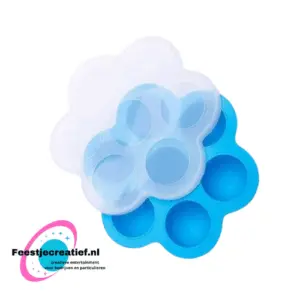 Bewaarbakjes babyvoeding, gietvorm Blauw