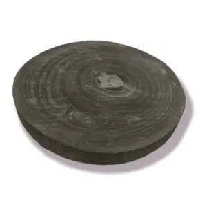 Deco tafeltje hout 30x6.5cm zwart