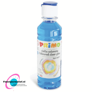 Primo Lijm voor Slijm blauw, 240ml
