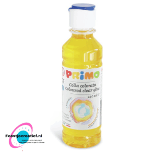 Primo Lijm voor Slijm geel, 240ml