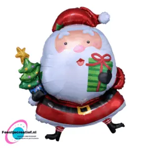 Folieballon Kerstman
