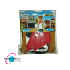 Verkleedset cowboy, maat 110