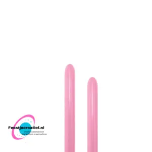 260 -  Satin Pearl Pink - sempertex - 50 Stuks - modeleerballon