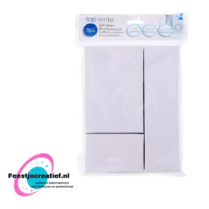 Kleur je eigen Geschenkdoosjes - 3 stuks
