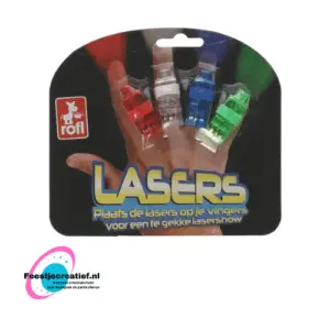 Lasers led voor vingers - 4 stuks