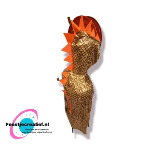 Cape draak goud-oranje, kindermaat