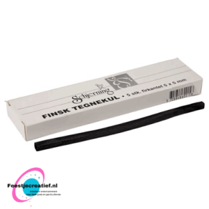 Houtskool sticks, 5x5mm