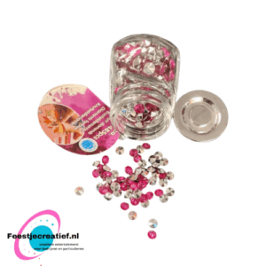 Knutseldiamantjes roze
