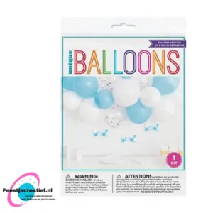 Latex ballonnen pakket blauw