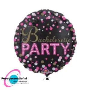Folieballon vrijgezellenfeest "Bachelorette party", 40cm