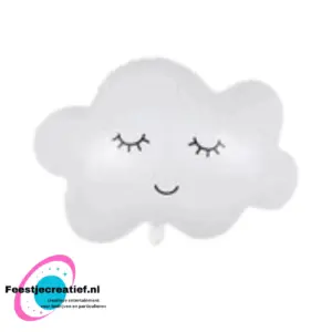 Folieballon XL wolk, 74x60cm