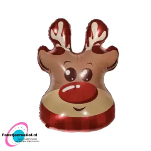 Folieballon Kerst Rudolf