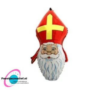 Folieballon hoofd Sinterklaas