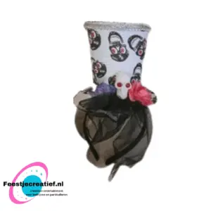 Diadeem la muerte wit, Halloween