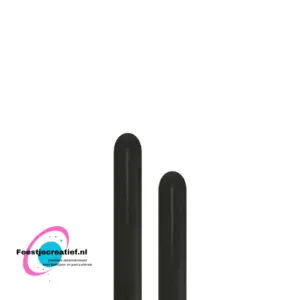 Modelleerballonnen Sempertex 360 black/zwart - 50 stuks