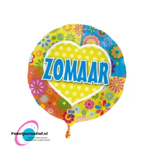 Folieballon "Zomaar", 43cm