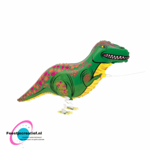 Wandelende ballon/airwalker dinosaurus, 95x45cm