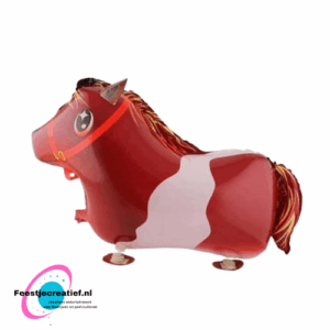 Wandelende ballon/airwalker paard, 58x49cm