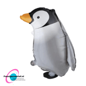 Wandelende ballon/airwalker pinguin, 43x52cm