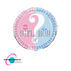 Folieballon boy or girl?
