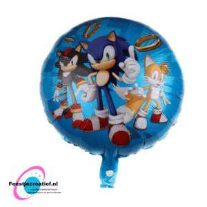 Folieballon Sonic, 40cm
