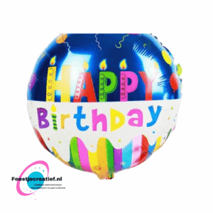 Folieballon Happy birthday
