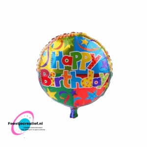 Folieballon Happy birthday