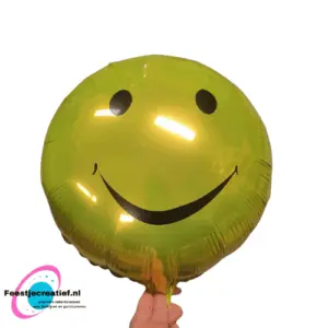 Folieballon smiley