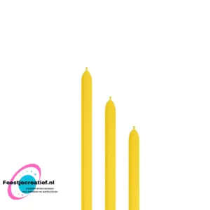 Modelleerballonnen Sempertex 360 geel - 50 stuks