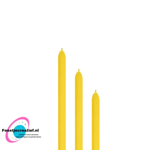 Modelleerballonnen Sempertex 360 geel - 50 stuks 1 Modelleerballonnen Sempertex 360 geel - 50 stuks