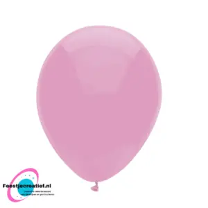 Latex ballonnen roze, 25cm - 10 stuks